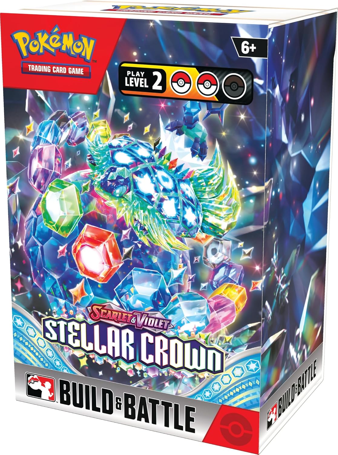 POKEMON TCG: Scarlet & Violet Stellar Crown BUILD AND BATTLE Display (10 Kits)