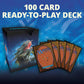 Magic: The Gathering Commander Legends Commander Deck  Reap the Tides | 100 Card Ready-to-Play Deck | 1 Foil Commander | Blue-Green