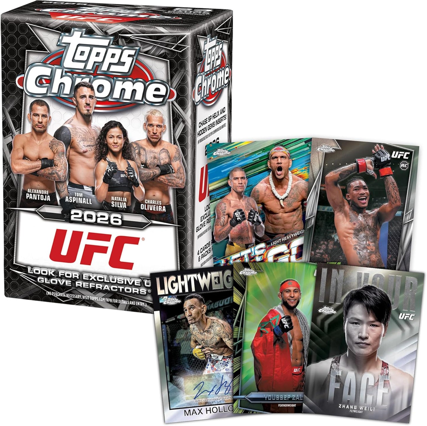 2026 Topps Chrome UFC - Factory Sealed - Value Box