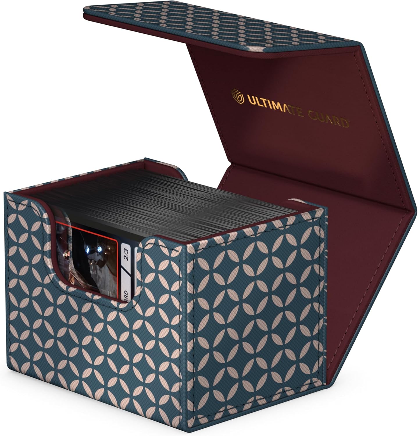 Ultimate Guard Limited Run Sidewinder 100+ Shogun's Journey II, Deck Box for 100 Double-Sleeved TCG Cards, Shippou, Magnetic Closure & Microfiber Inner Lining