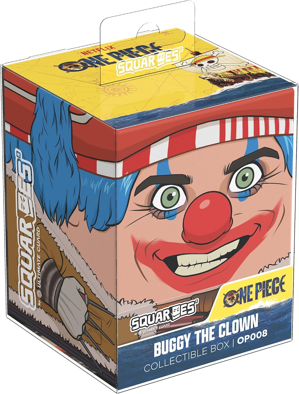 Ultimate Guard - Squaroes - Boulder 100+ - One Piece - OP008 - Buggy the Clown