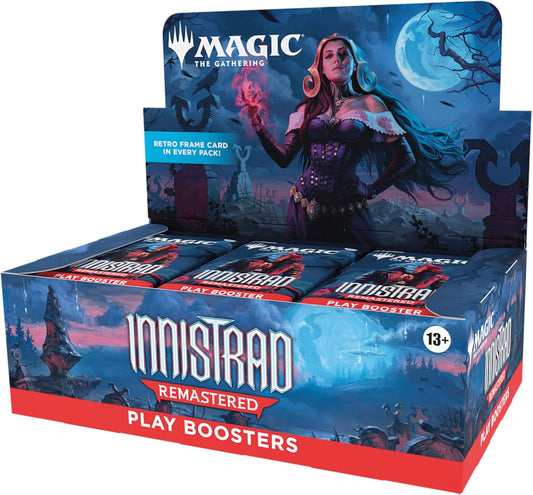 Magic: The Gathering Innistrad Remastered Play Booster Box - 36 Packs (504 MTG Cards) - Presale Ships 1/24/2025