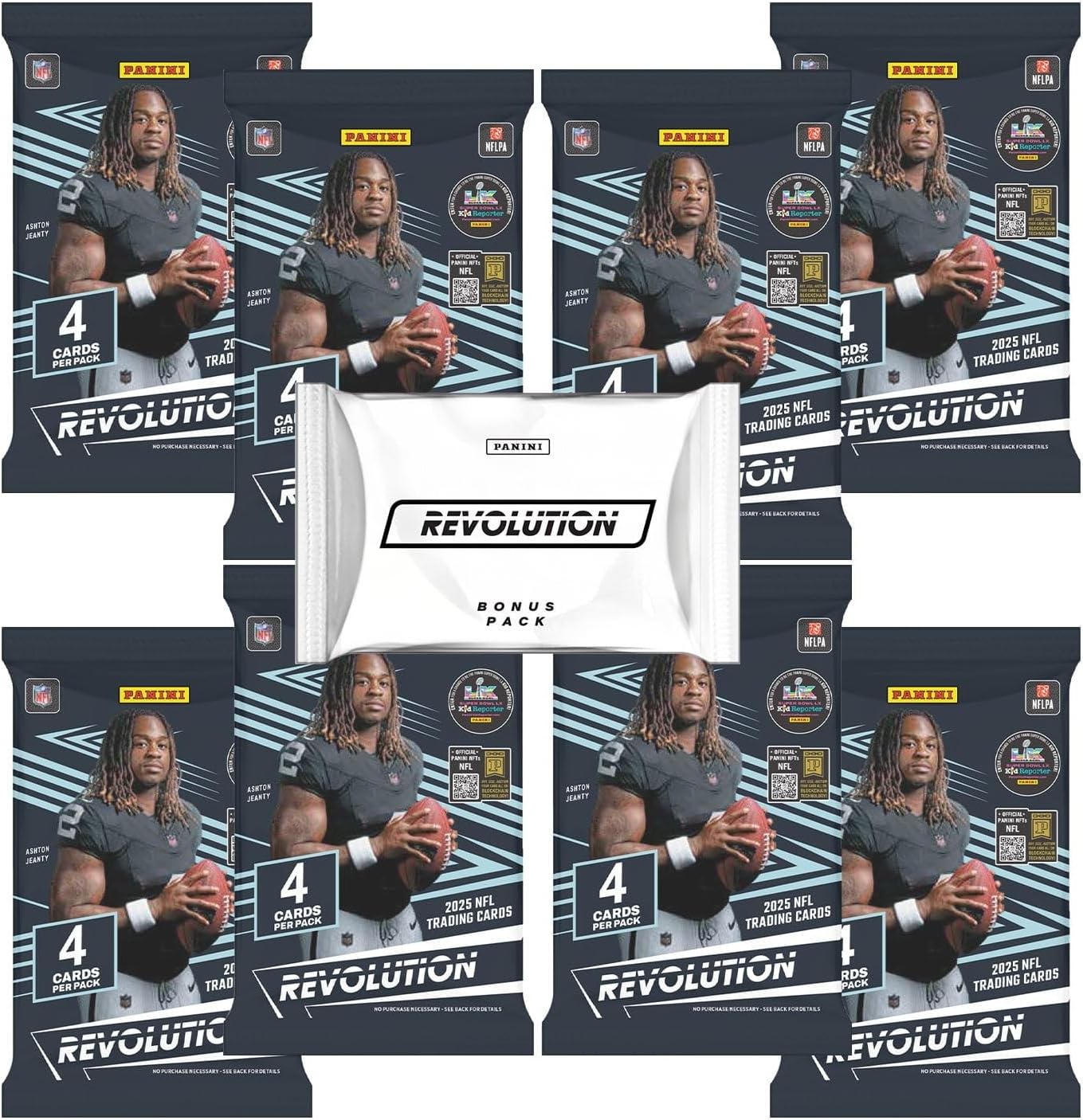 2025 Panini Revolution Football Debut Edition Trading Card Box