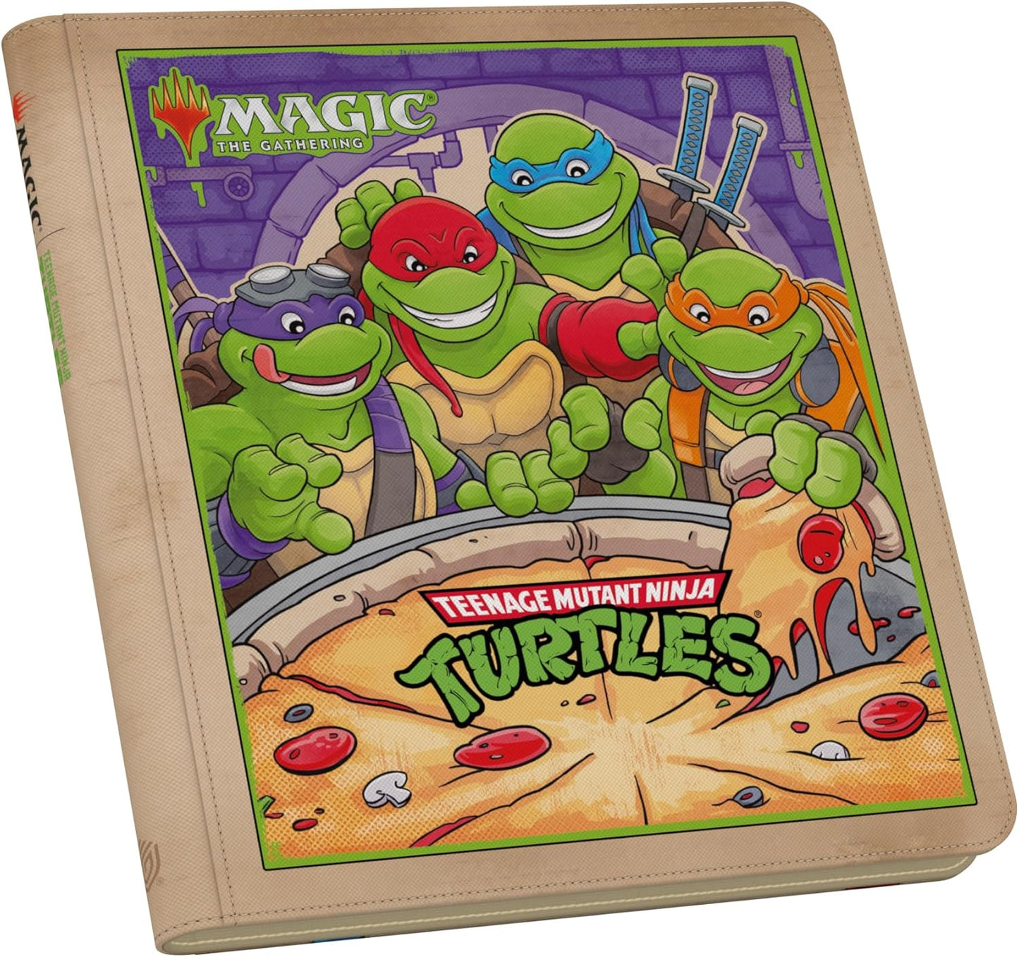 Ultimate Guard - Zipfolio 480 Xenoskin - Magic: The Gathering Universes Beyond - Teenage Mutant Ninja Turtles - Pizza Box