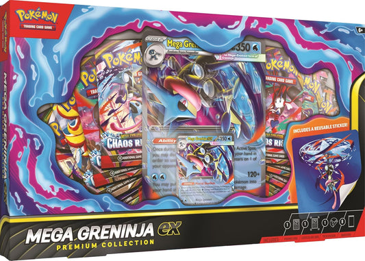 Pokemon TCG: Mega Greninja ex Premium Collection - Presale Ships 07/03/2026