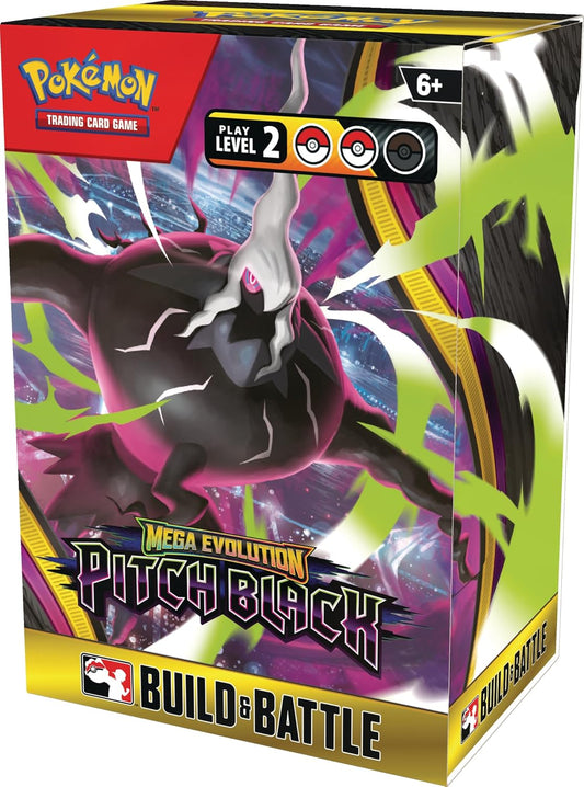 Pokemon TCG: Mega Evolution - Pitch Black Build & Battle Box - Presale Ships 07/31/2026