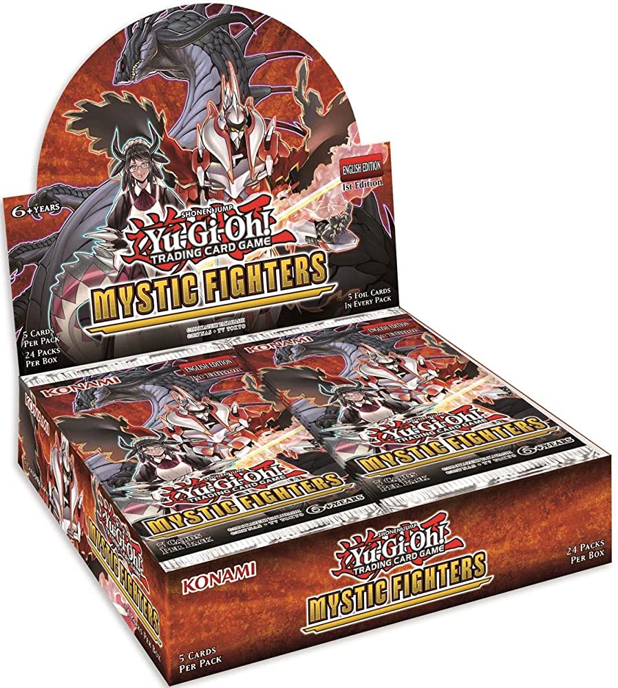 Yu-Gi-Oh! KONMYFI Mystic Fighters Booster Display Box of 24 Packets