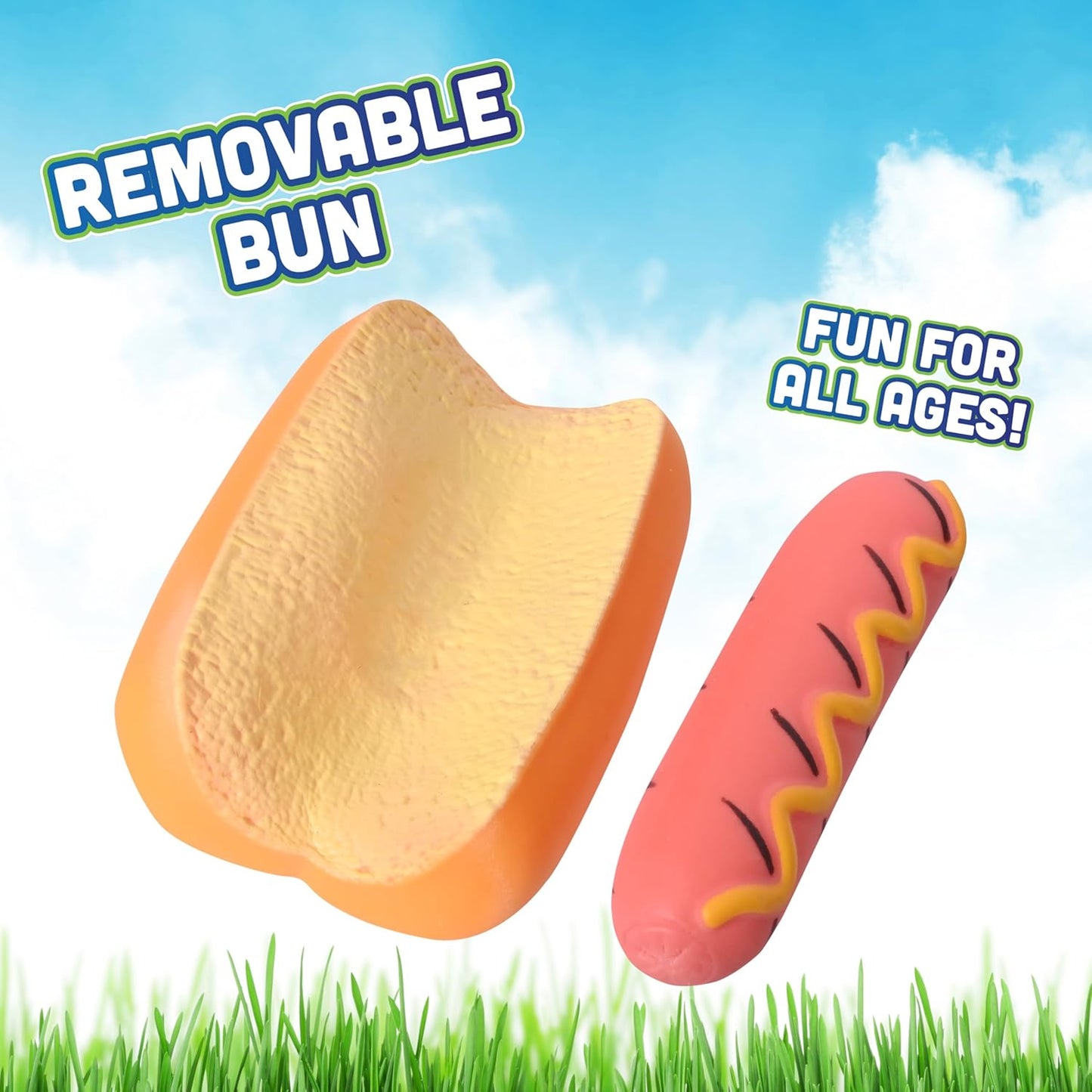 Toymendous Hot Dog Squish Toys