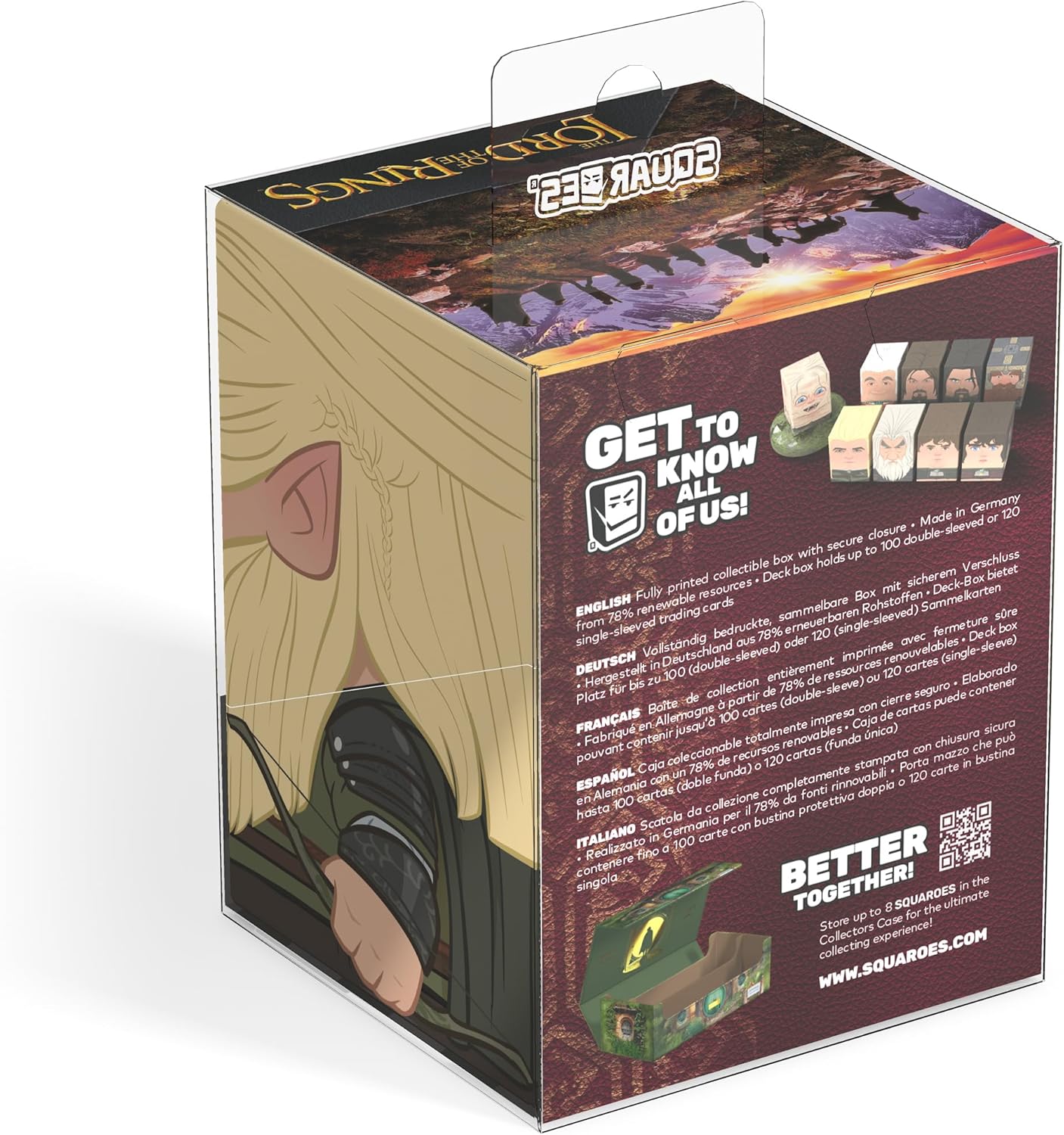 Ultimate Guard - Squaroes - Boulder 100+ - Lord of the Rings - LOTR004 - Legolas