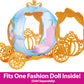 Mattel Disney Princess Cinderella’s Rolling Carriage with Gold Details & White Horse with Brushable Mane & Tail, Inspired by Disney Movie