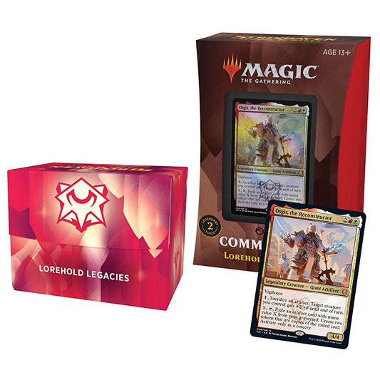 Magic The Gathering Strixhaven Commander Deck  Lorehold Legacies (Red-White)