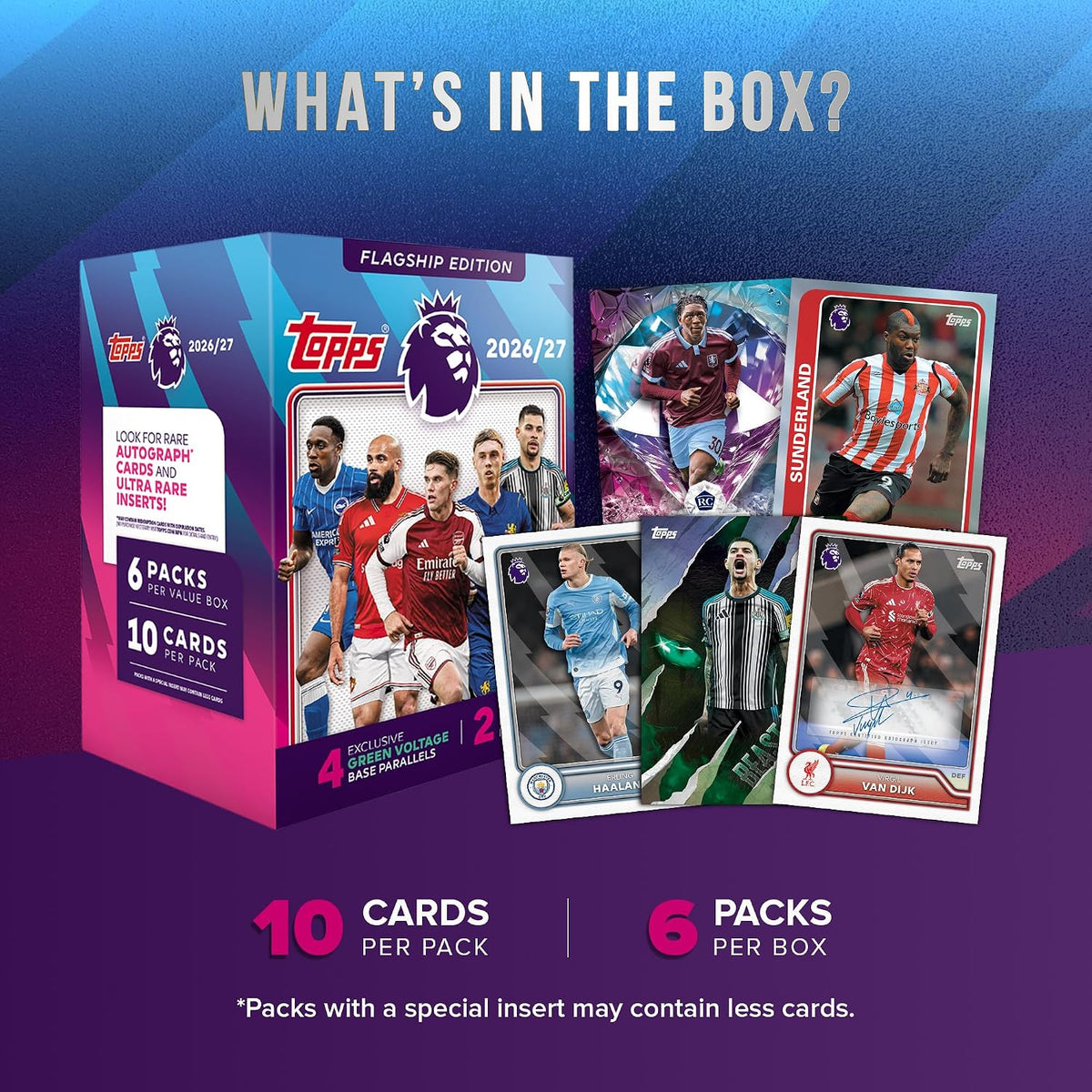 2026/27 Topps Flagship Premier League Value Blaster Box
