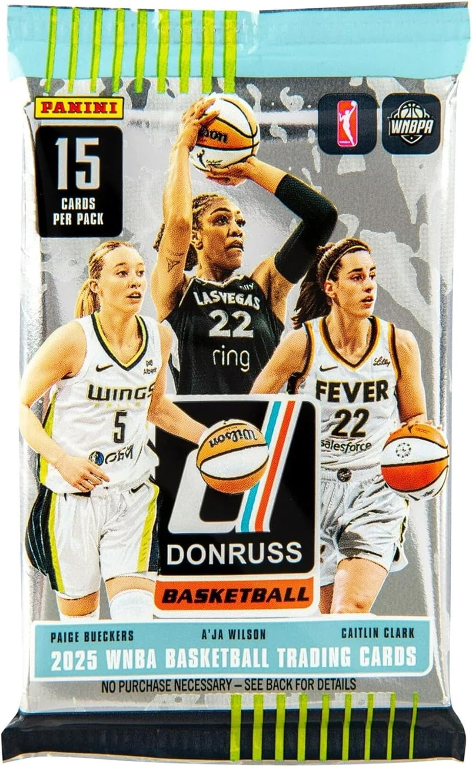 2024–25 Panini Donruss WNBA Basketball Blaster Box – Official Trading Cards – Includes Rookie Cards, Inserts & Parallels