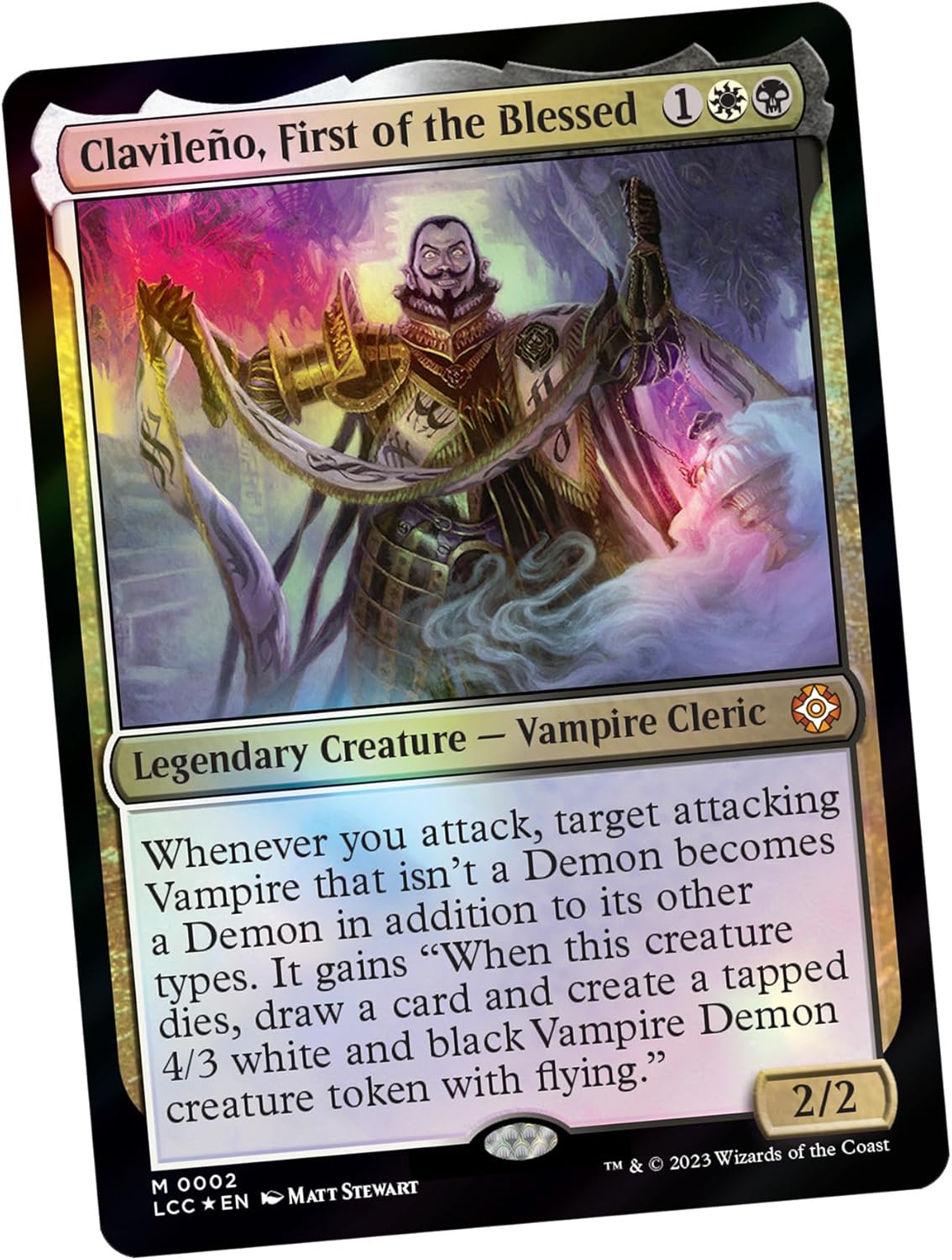 Magic: The Gathering The Lost Caverns of Ixalan Commander Deck - Blood Rites (100-Card Deck, 2-Card Collector Booster Sample Pack + Accessories)
