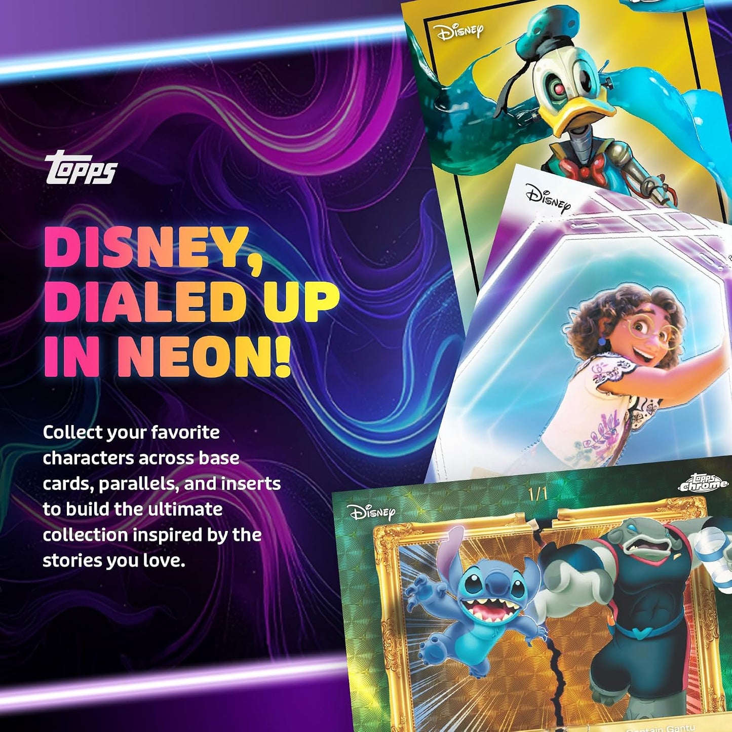 2026 Topps Disney Neon Mega Box