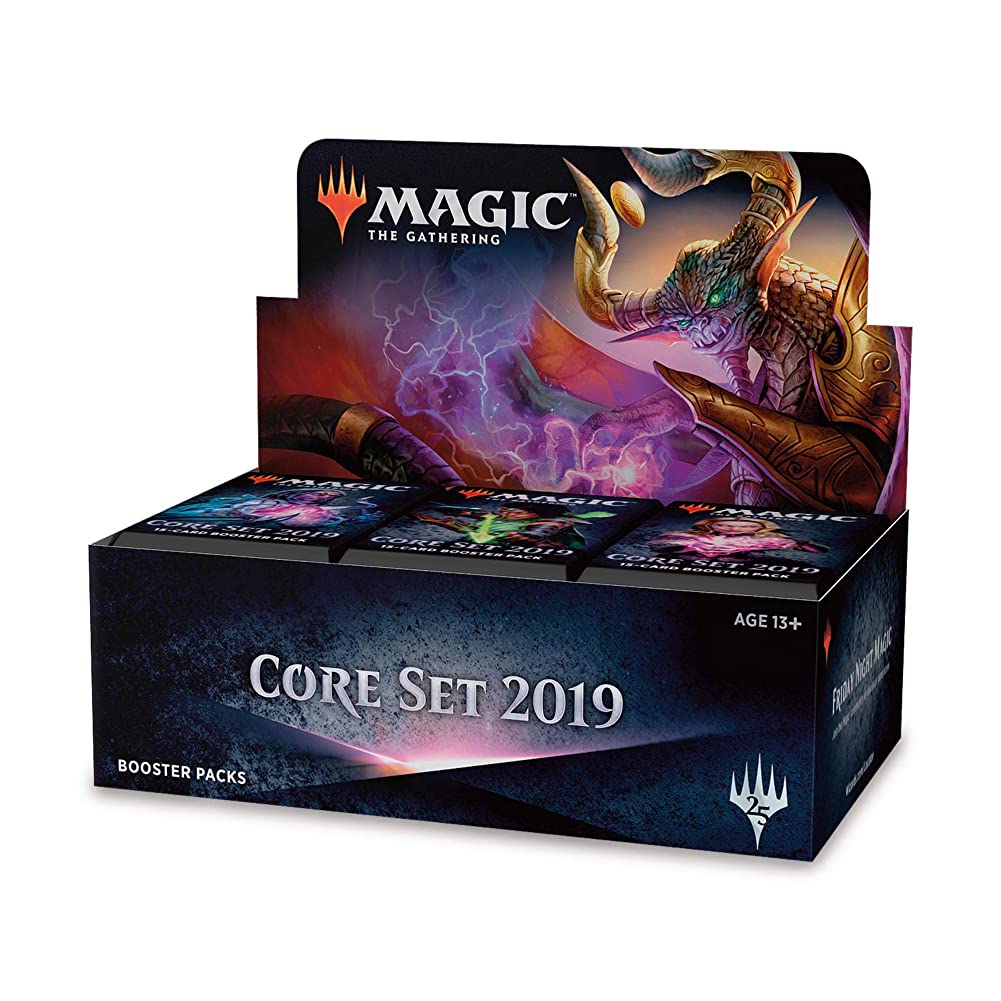 Magic: The Gathering Core Set 2019 Booster Box | 36 Booster Packs (540 Cards)