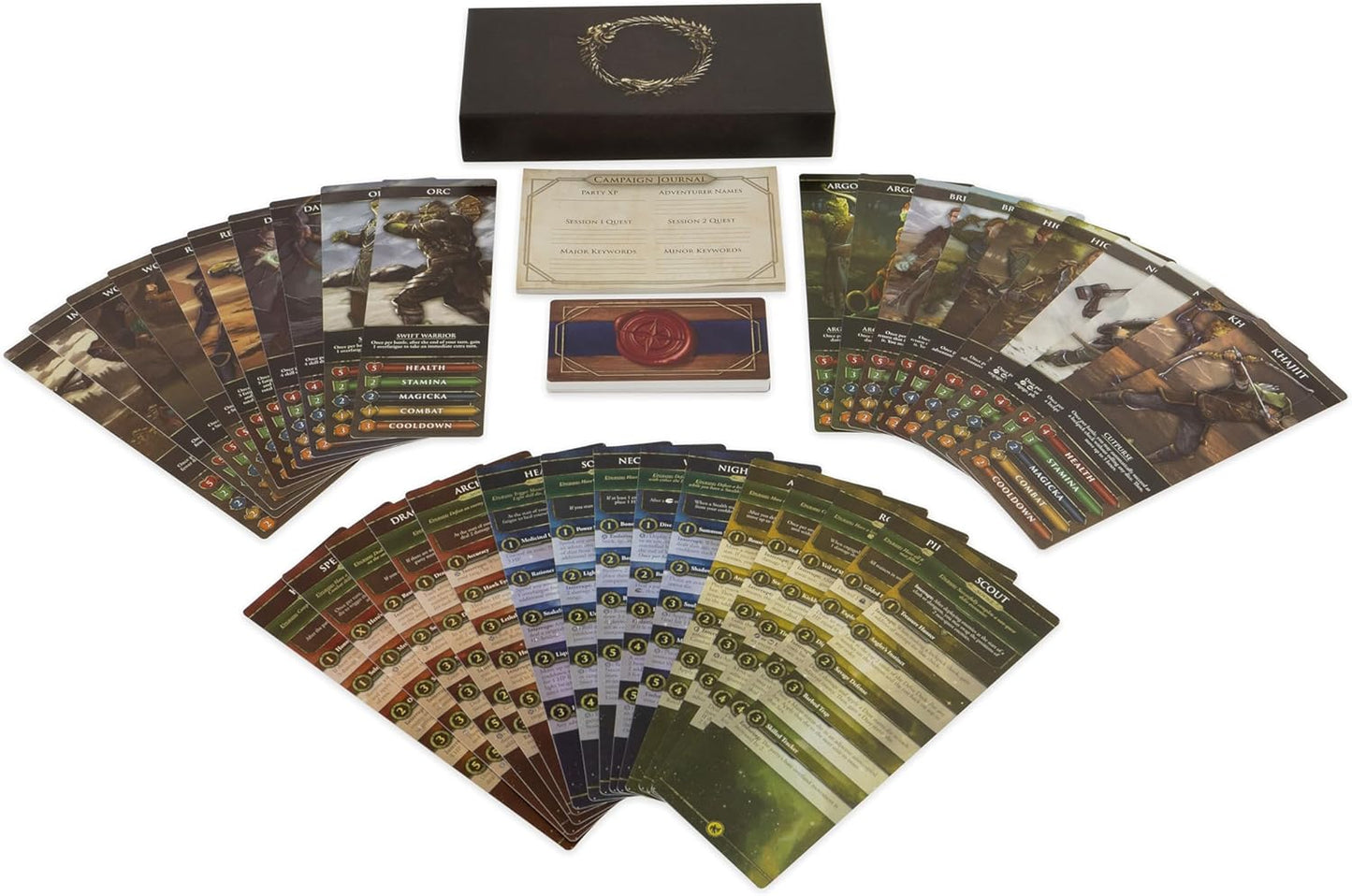 The Elder Scrolls: Betrayal of The Second Era Board Game - Tabletop RPG with Combat and Character Development