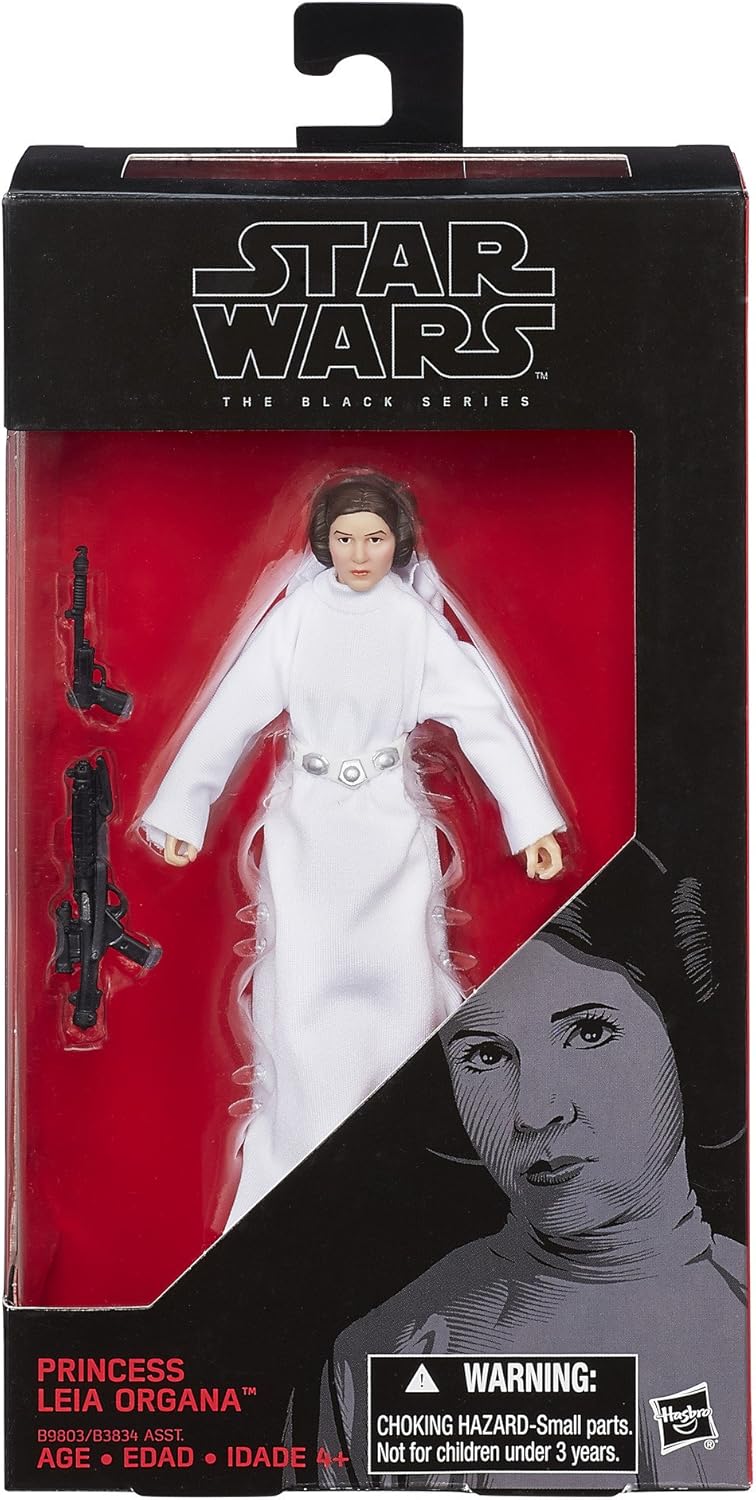 Star Wars The Black Series Princess Leia Action Figure, 6"