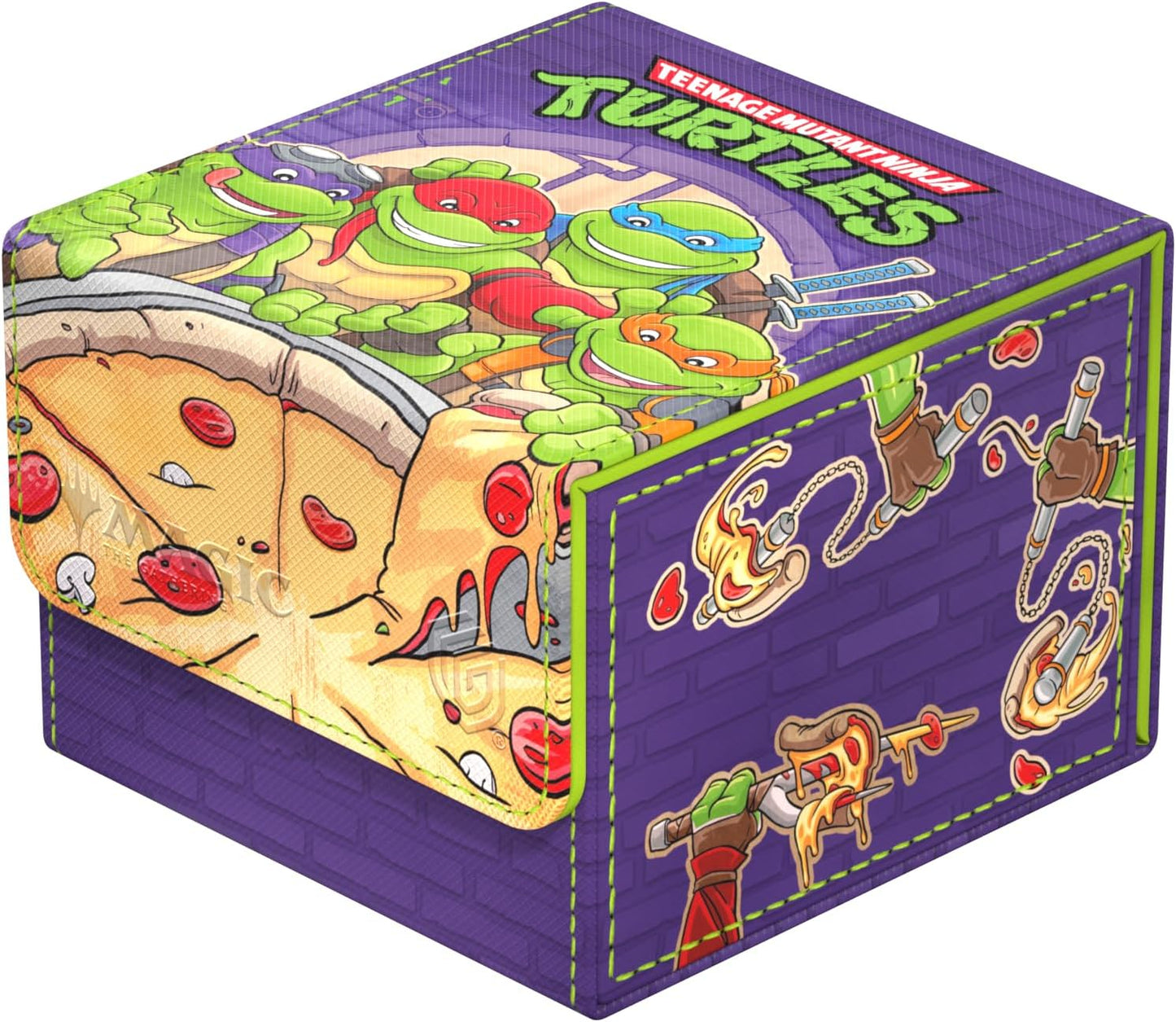 Ultimate Guard - Sidewinder 133+ Xenoskin - Magic: The Gathering Universes Beyond - Teenage Mutant Ninja Turtles - Pizza Box