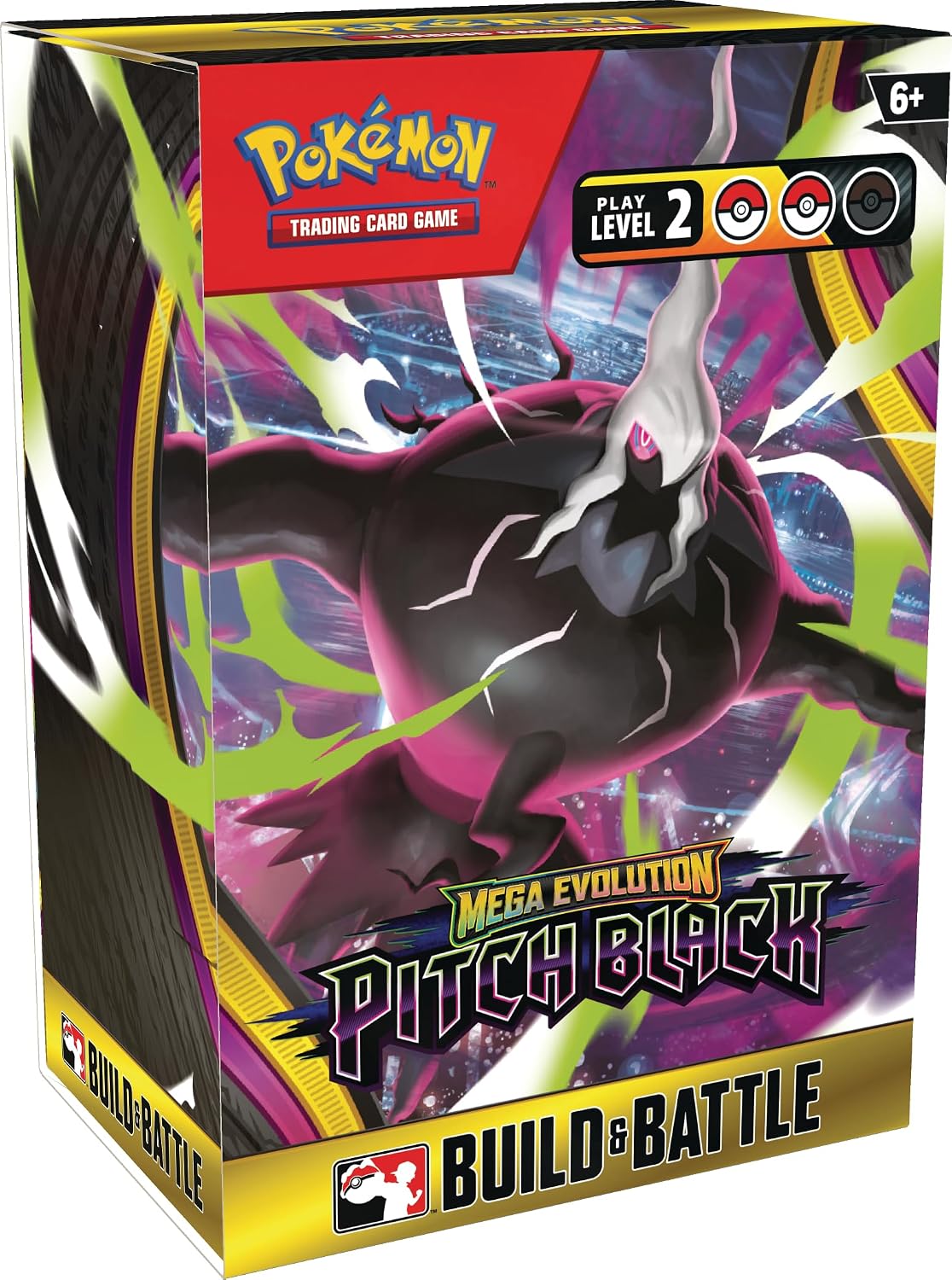 Pokemon TCG: Mega Evolution - Pitch Black Build & Battle Box - Presale Ships 07/31/2026