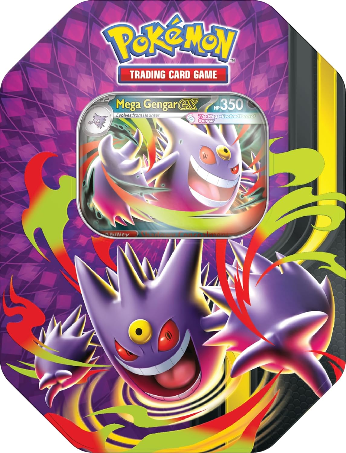 Pokemon TCG: Mega Moonlit Tin Mega Gengar