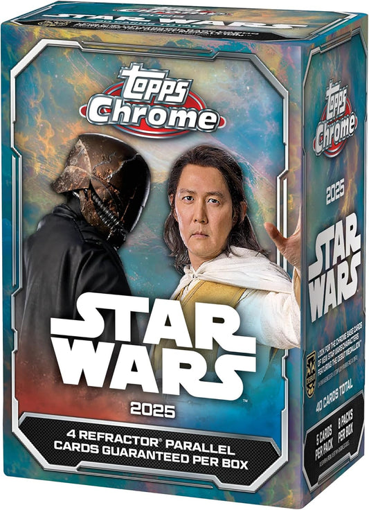 Topps 2025 Chrome Star Wars Value Box