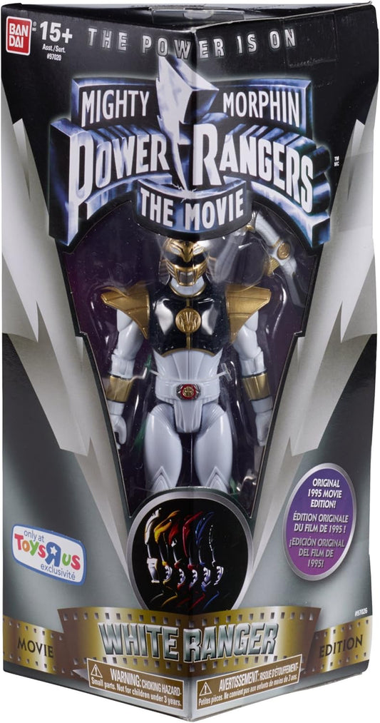 Power Rangers Legacy Mighty Morphin Movie White Ranger Action Figure, 5"