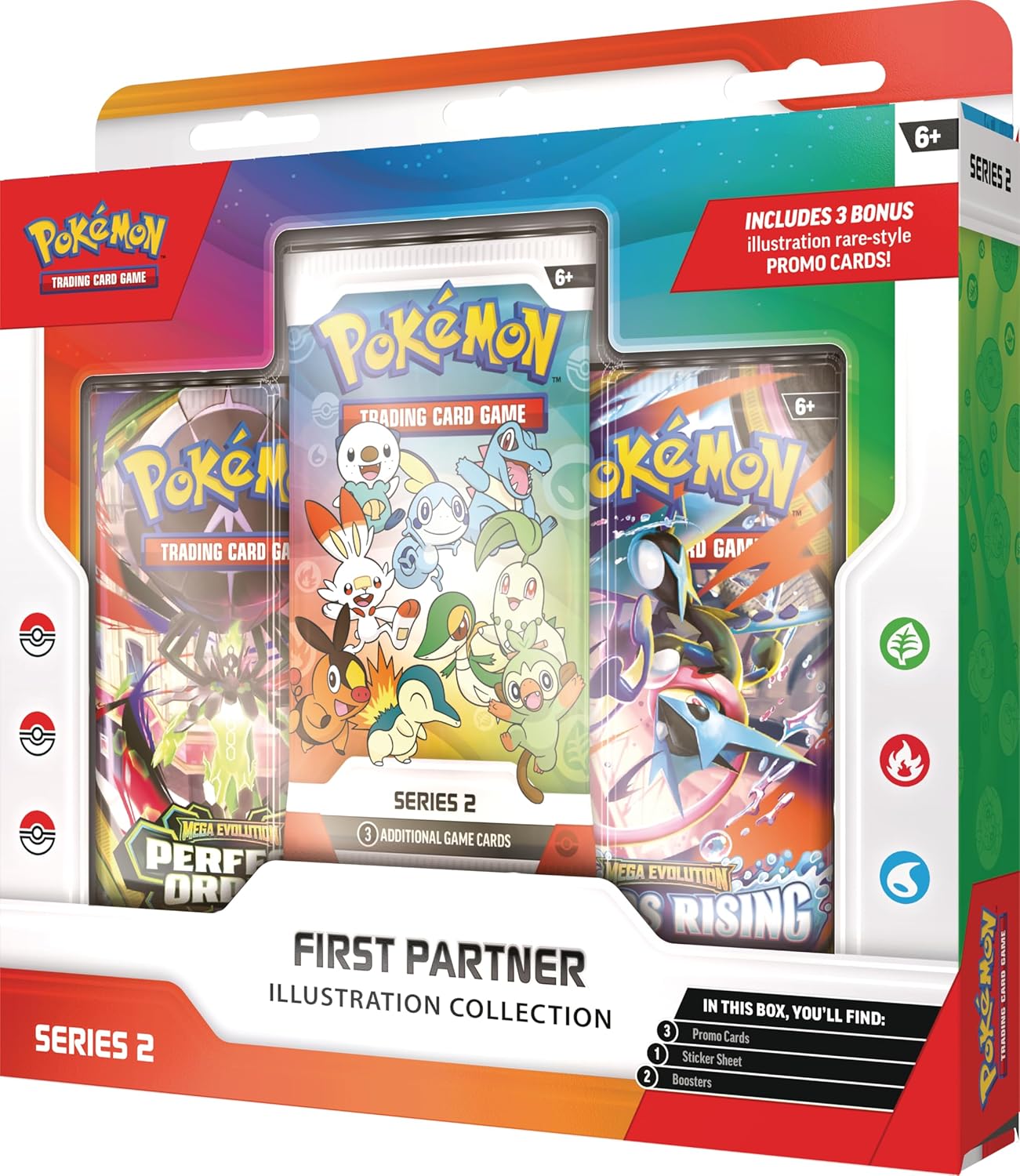 Pokemon TCG: First Partner Illustration Collection - Series 2 - Presale Ships 06/19/2026