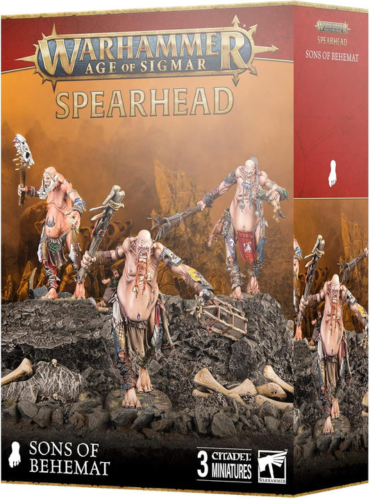 Games Workshop - Warhammer Age of Sigmar - Sons of Behemat - Spearhead