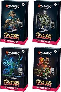 Magic the Gathering: The Lost Caverns of Ixalan - 4 Commander Decks (Case)