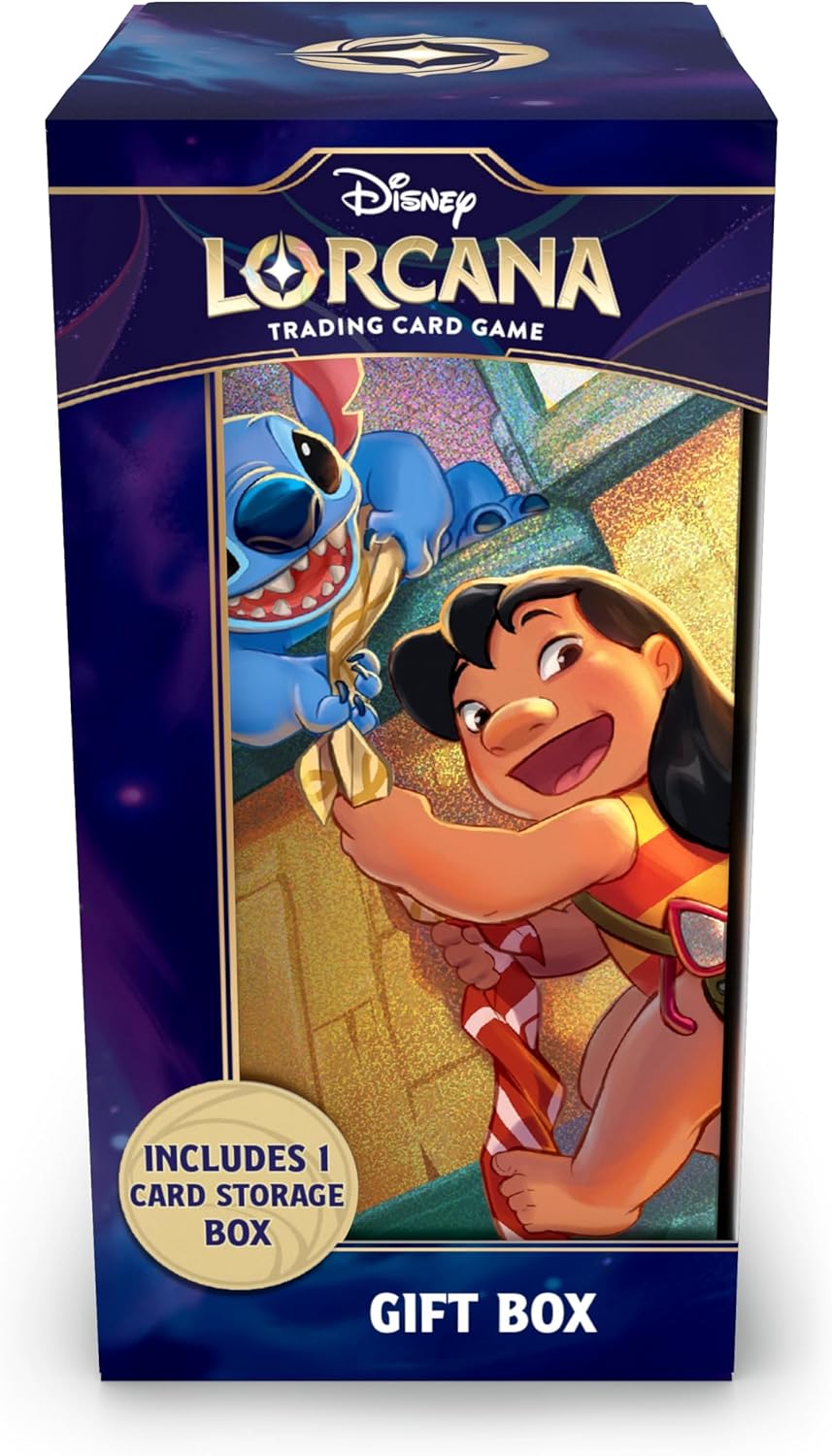 Ravensburger Disney Lorcana TCG: Archazia's Island Gift Set Featuring Lilo - Escape Artist | Original Disney Artwork | Ages 8+ - Presale Ships 03/21/2025