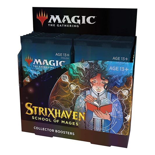 Magic The Gathering Strixhaven Collector Booster Box | 12 Packs (180 Magic Cards) - Retail