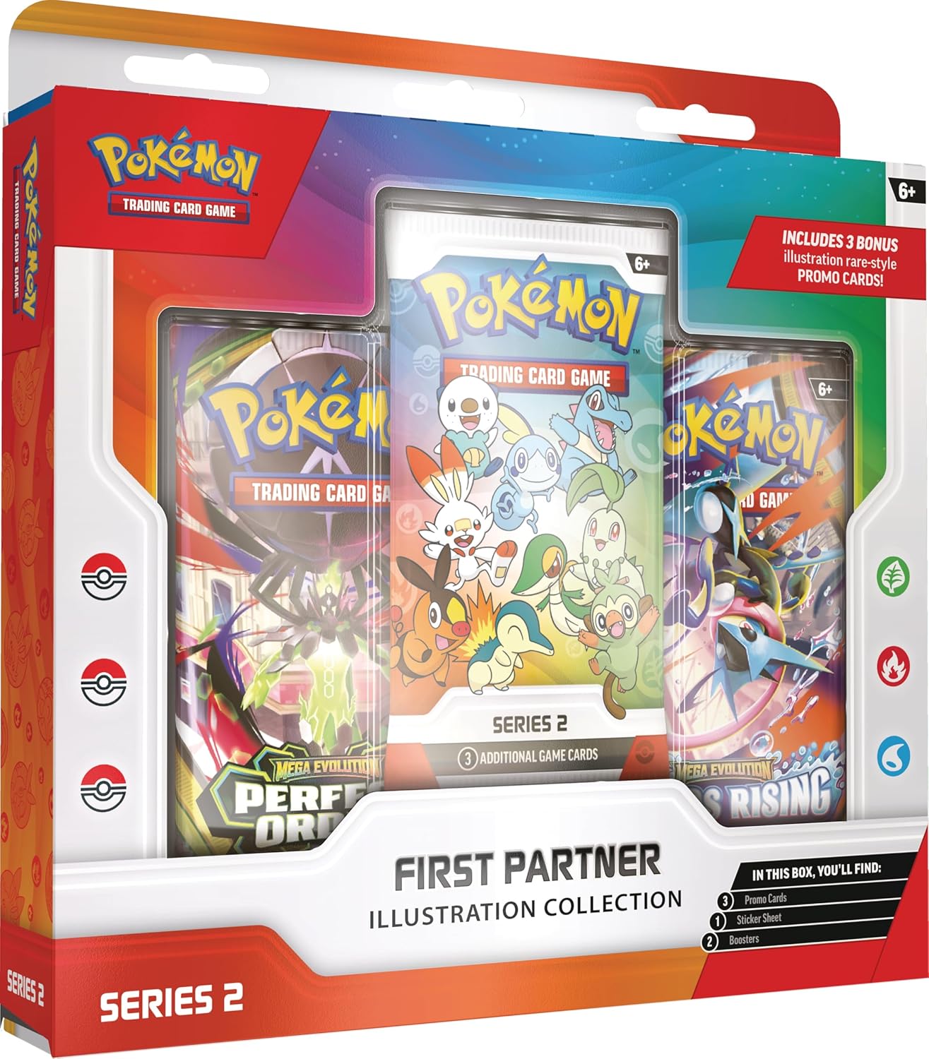 Pokemon TCG: First Partner Illustration Collection - Series 2 - Presale Ships 06/19/2026