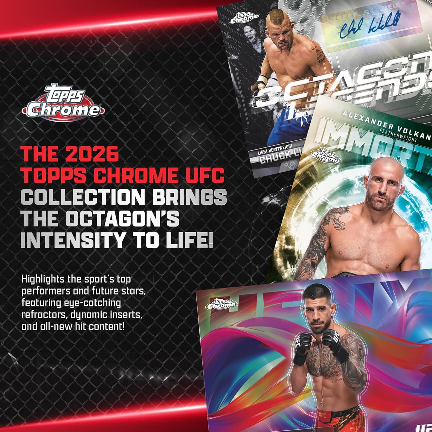 2026 Topps Chrome UFC - Factory Sealed - Value Box