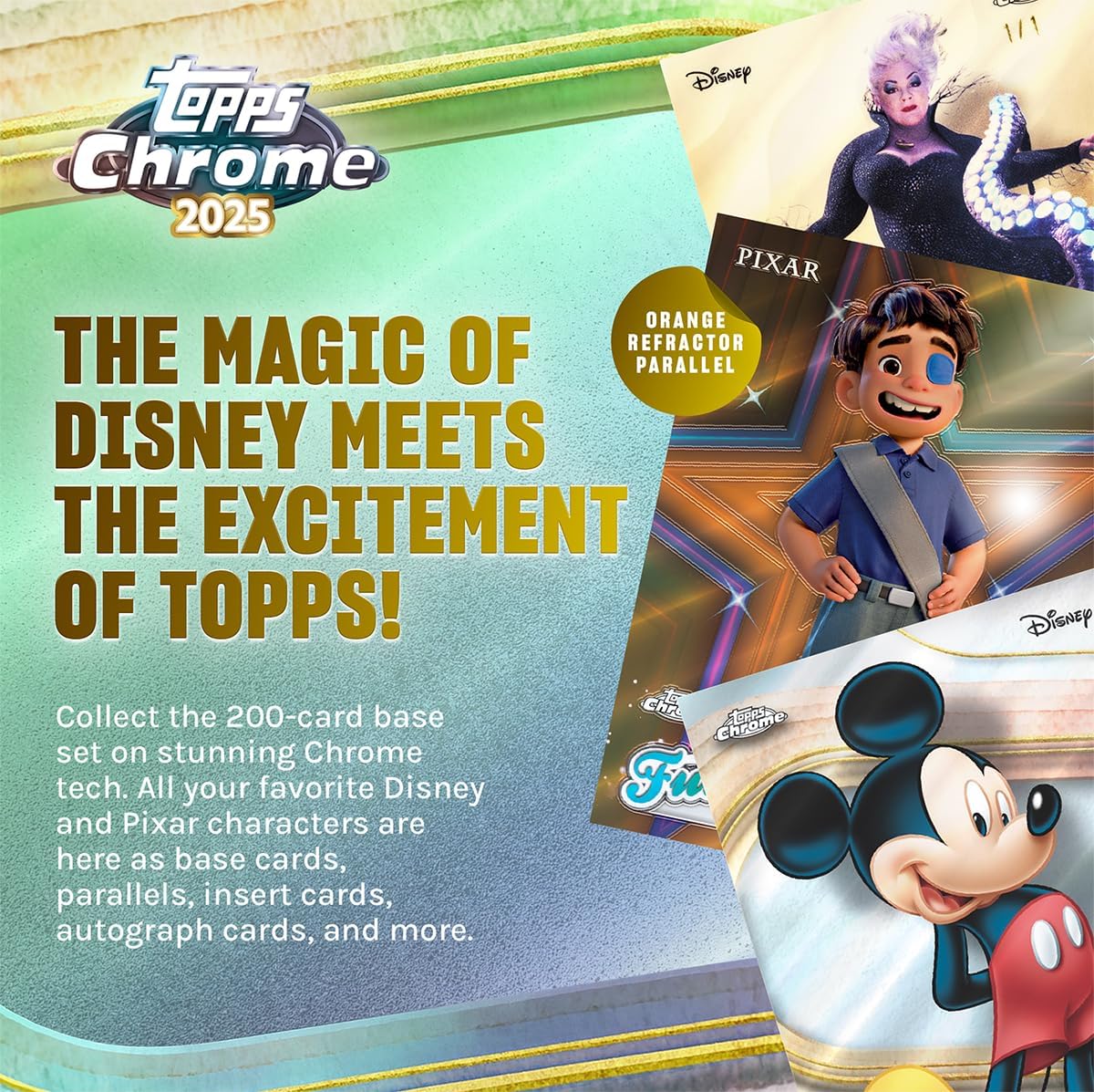 Topps 2025 Chrome Disney - Mega Box