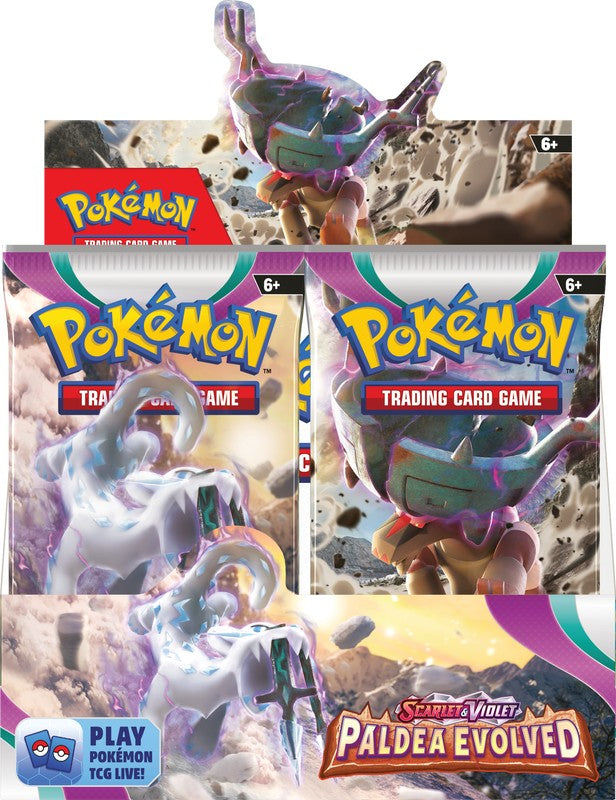 Pokemon TCG: Pokemon Scarlet and Violet 2 Paldea Evolved Booster - Preorder - Release Date: June 9th 2023