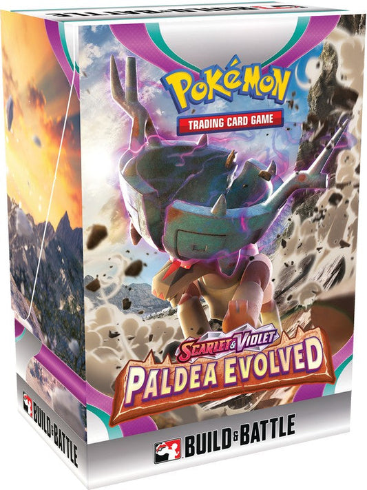 Pokemon TCG: Pokemon Scarlet and Violet 2 Paldea Evolved Build And Battle Box (10 Kits) - Preorder - Release Date: June 23rd 2023