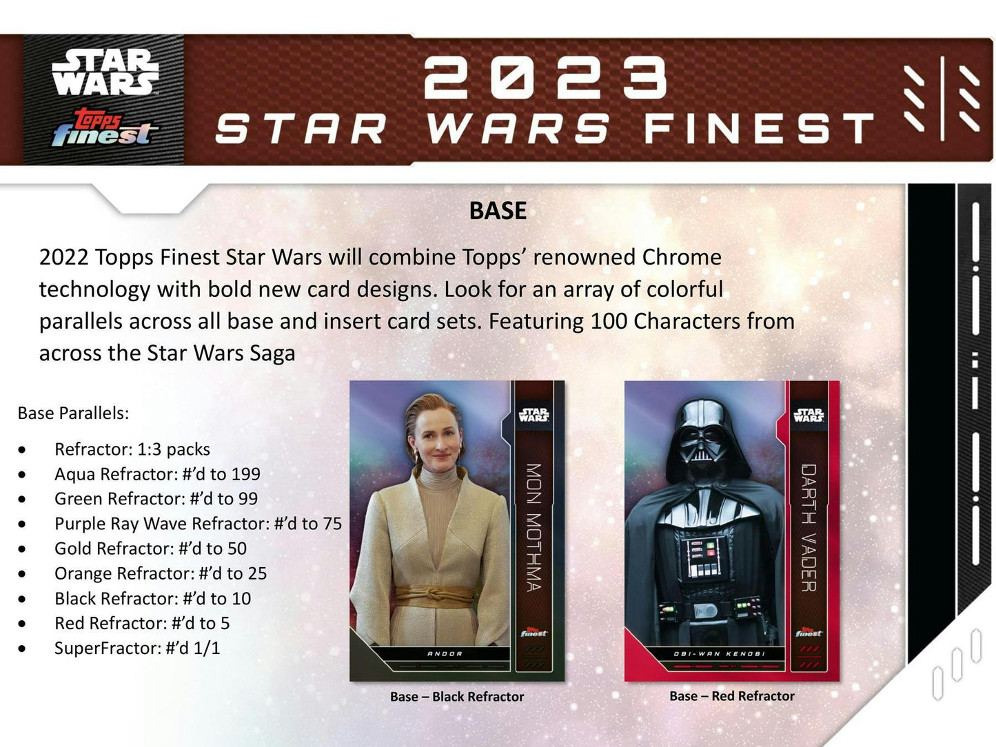 Star Wars Finest Hobby Box (Topps 2023)