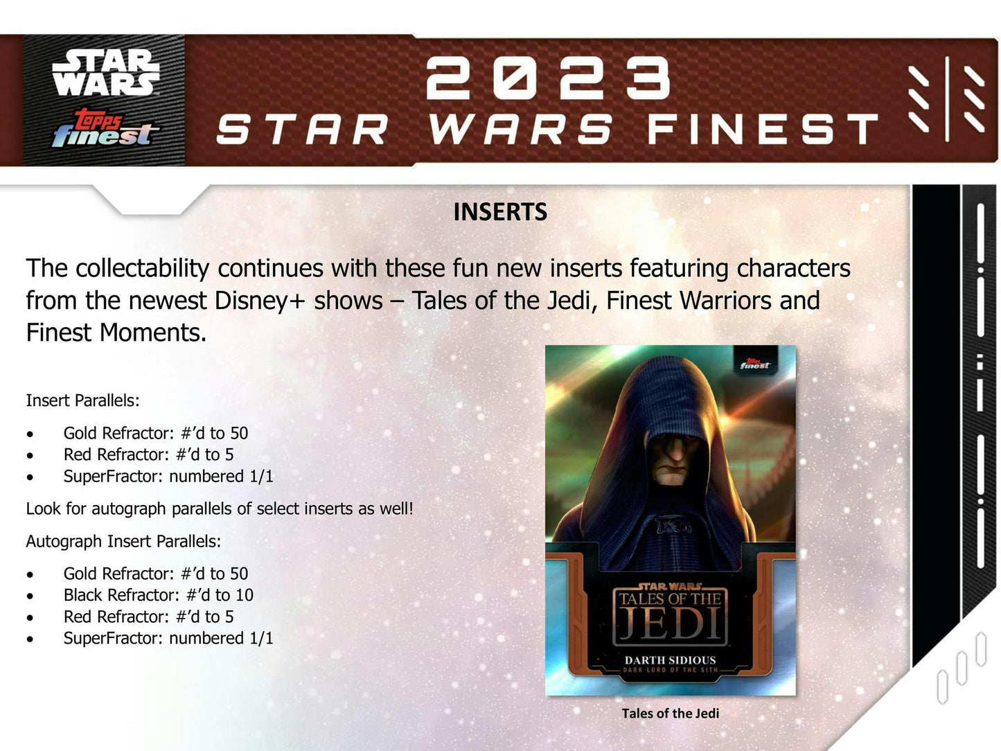 Star Wars Finest Hobby Box (Topps 2023)