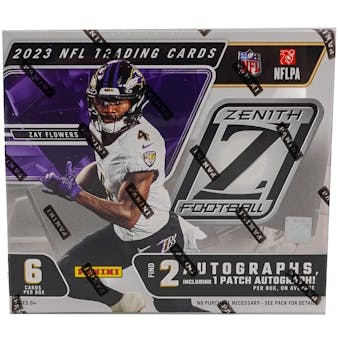 2023 Panini Zenith Football Hobby Box