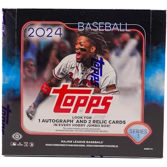 2024 Topps Series 1 Baseball Hobby Jumbo Box