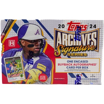 2024 Topps Archives Signature Series Baseball Hobby Box