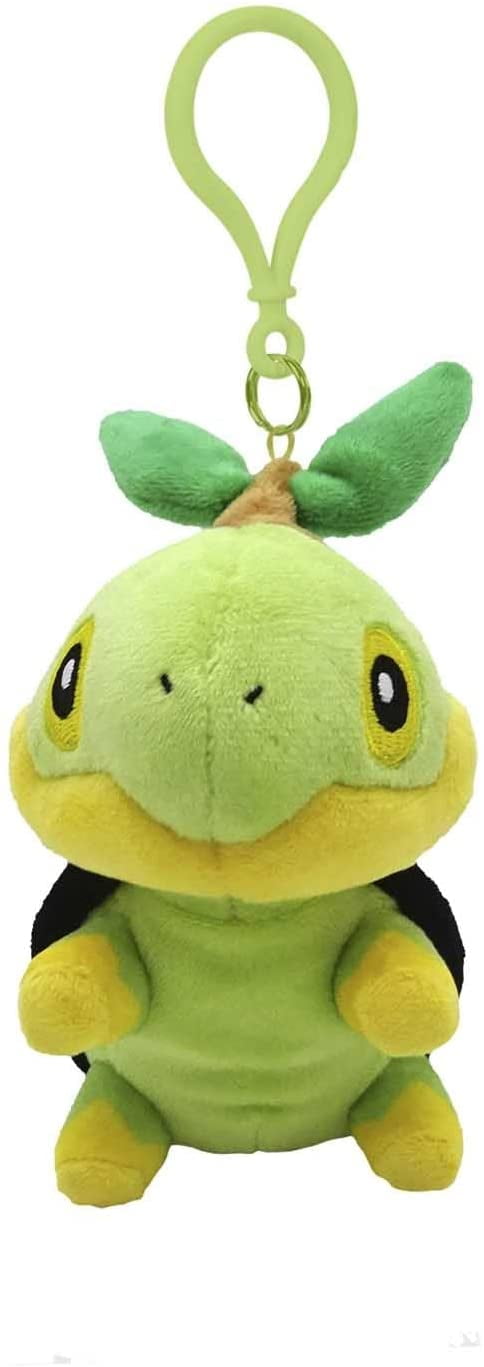 Pokemon 5 Inch Plush Key Chain - Turtwig