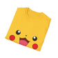 Pika Poke Face Unisex T-Shirt (Adult)