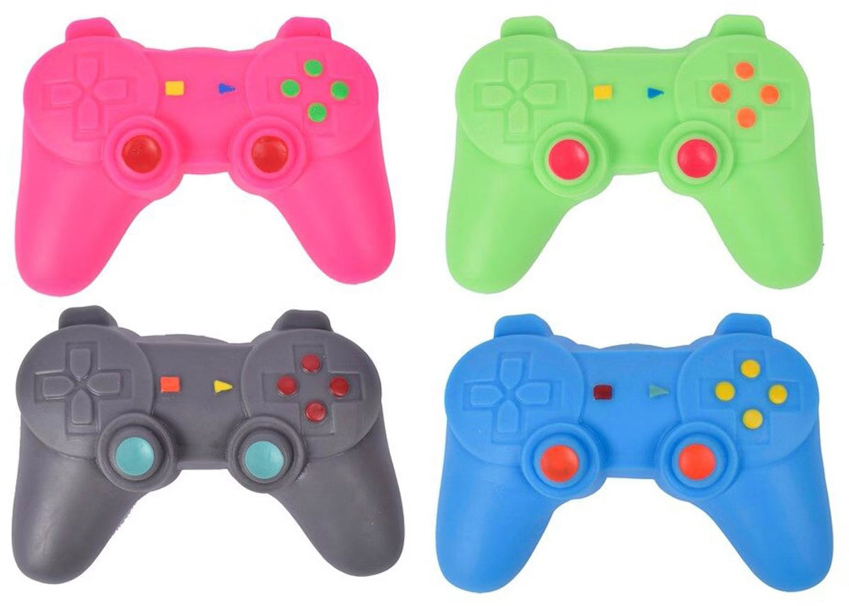 Squeeezy Game Controller Fidget Toy – Squishy Sensory Squeeze Toy – Styles May Vary – Ages 3+