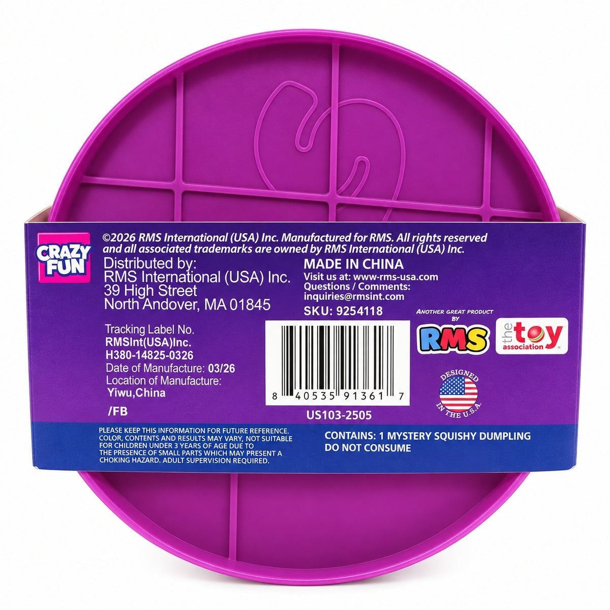 Crazy Fun The Original Mystery Dumpling Galaxy Edition Squishy Toy – 1 Mystery Blind Pack, Ages 3+