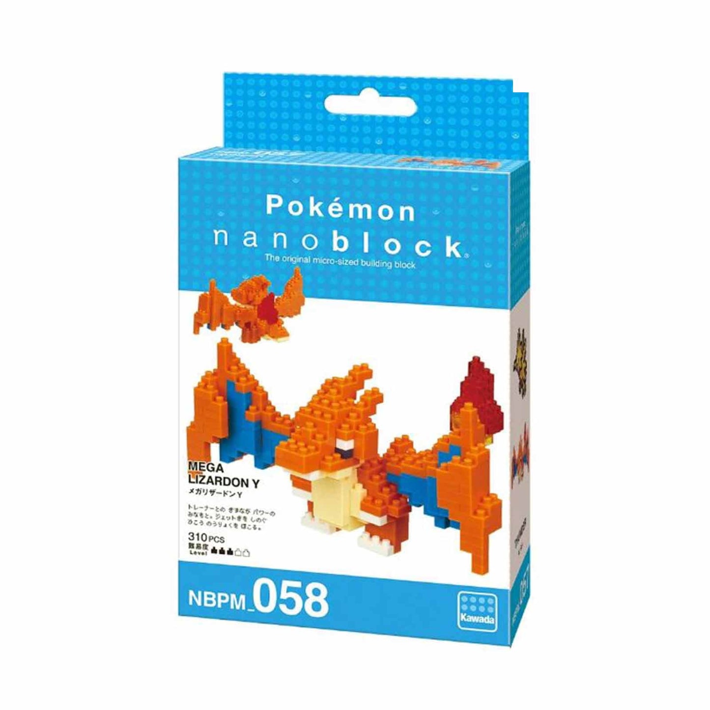 Nanoblock Pokemon Mega Charizard Y Building Set