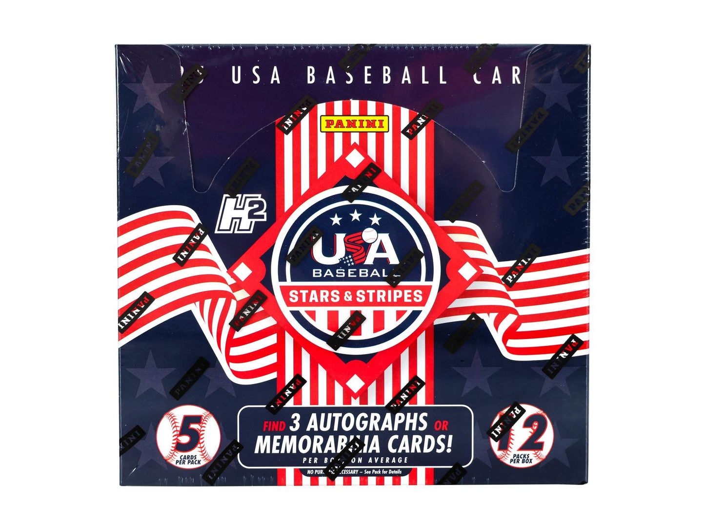 Panini 2025 USA Stars & Stripes Baseball H2 Box