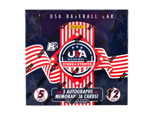 Panini 2025 USA Stars & Stripes Baseball H2 Box