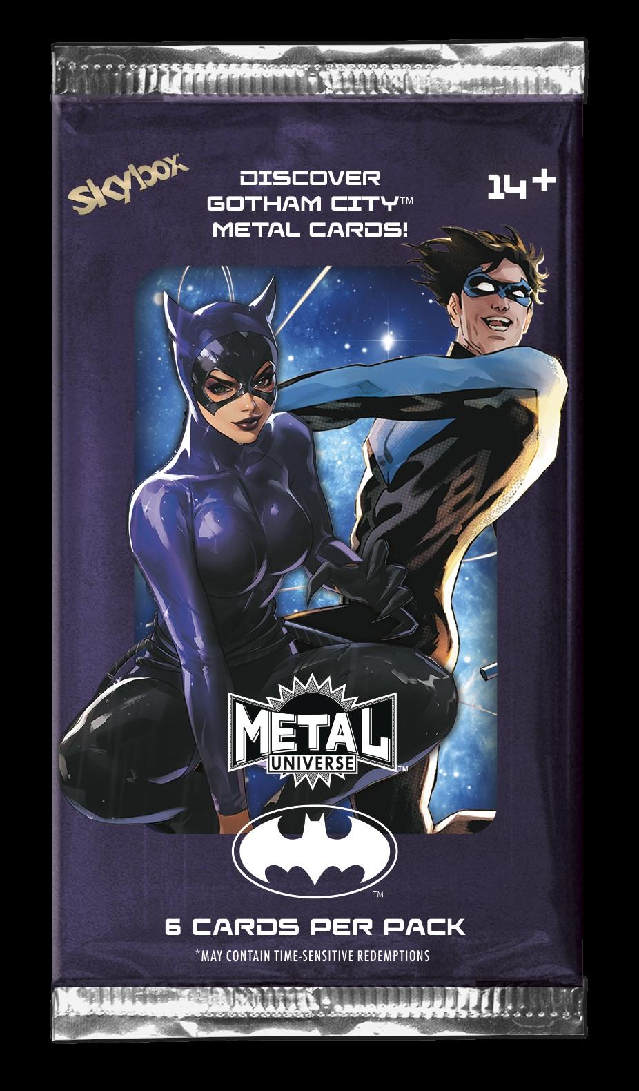 Upper Deck 2025 Batman Skybox Metal Universe 12-Pack Hobby Box